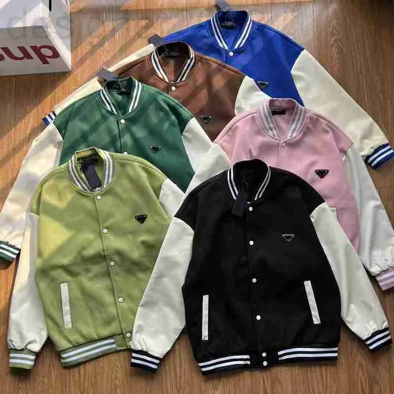 Giacche da uomo Designer 2023 Italia giacche firmate da uomo sportive da strada con cappuccio Tendenza allentata camicia alta tutto 6 colori Cotone scollo a V Low-key hip-hop DUZC