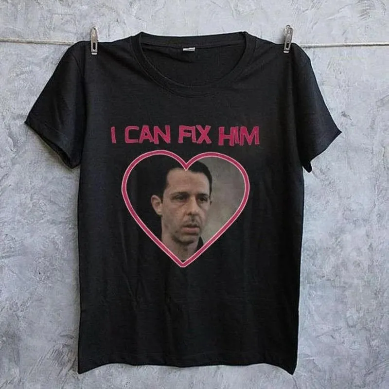 Herr t -skjortor Jag kan fixa honom Kyle Shanahan Kendall Hip Hop Cotton Shirt Män avslappnad kortärmad tees toppar droppe