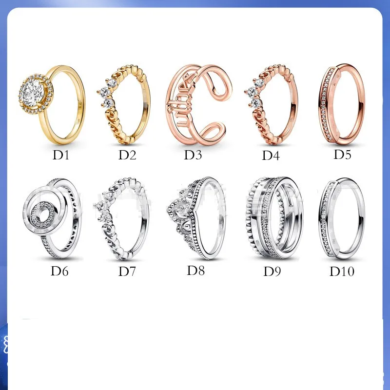 Nuevos anillos de halo redondos brillantes Diseñador Micro Pave Circle Ring para Girl Friend Gift