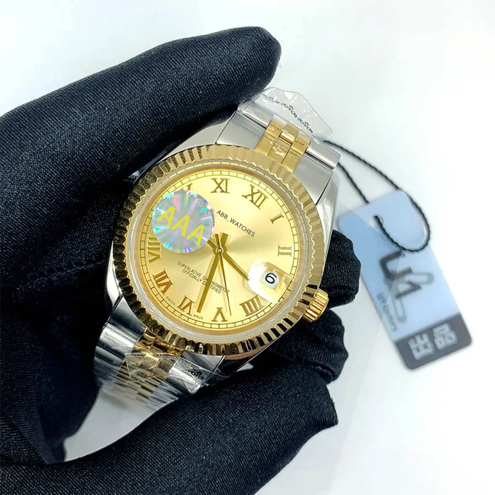 Abb_watches męskie zegarek automatyczne zegarki mechaniczne nowoczesne działalność zegarek ze stali nierdzewnej Waterproof Waterproof Watch Limited Edition Dress Women Akcesoria Prezenty