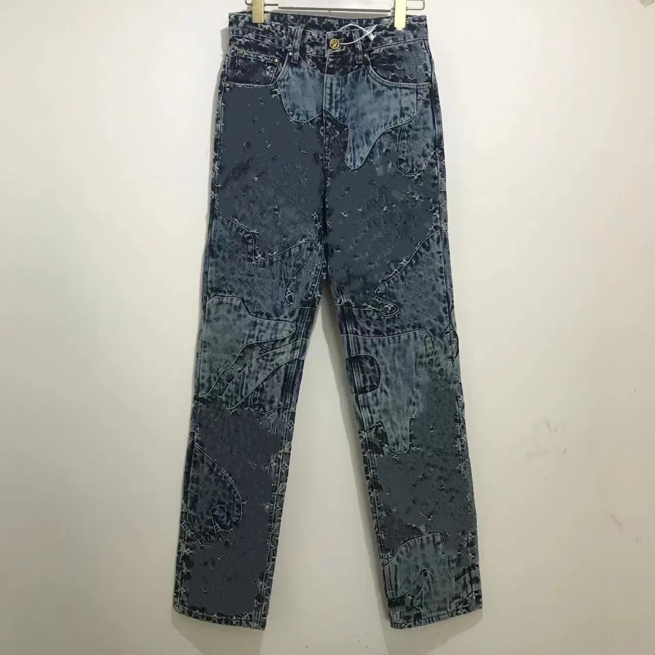 Paris Itlay jean skinny décontracté poches de rue chaud hommes femmes vêtements de couple livraison gratuite L0304