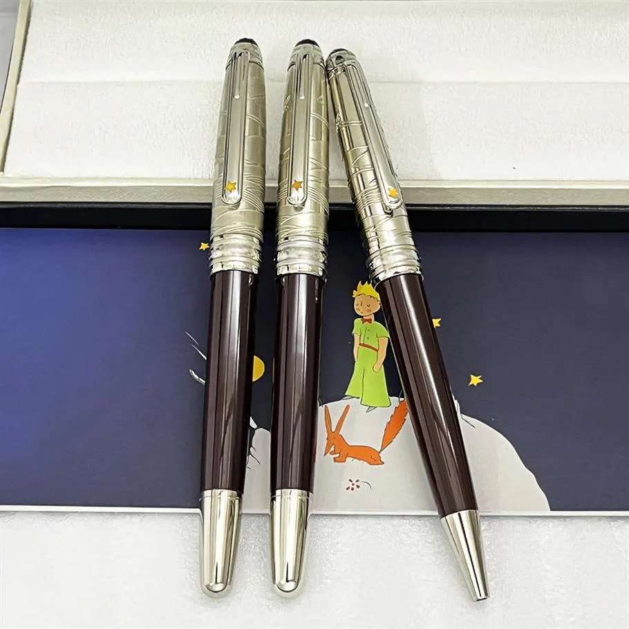 GIFTPEN promocja pióro kulkowe luksusowy projektant brązowe długopisy moda marka atrament wieczne pióro Top Gift213I