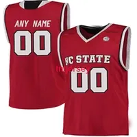 Stitched Custom NC State Wolfpack Basketball Jersey Add any name number Men Women Youth XS-6XL