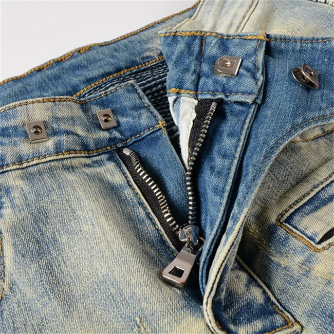 Mens Slim Fit Skinny Jeans With Orange Star Patches Biker Denim Stretch  Cult, Motorcycle Jeans Trendy Long Straight Hip Hop Style With Hole Blue  From Adultclothes, $53.21