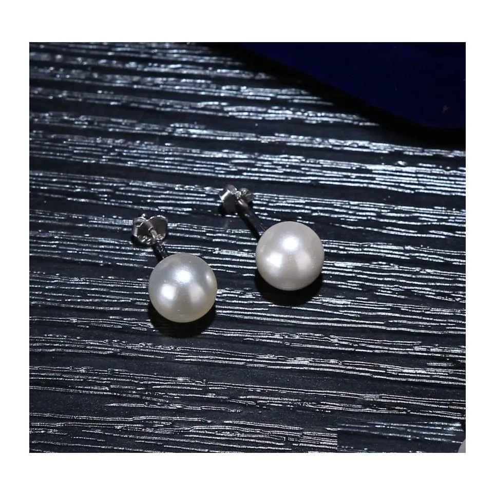 Charm Womens Pearl Boucles d'oreilles 78Mm Pop Simple Lowkey Luxury Designer Drop Delivery Jewelry Dhrme