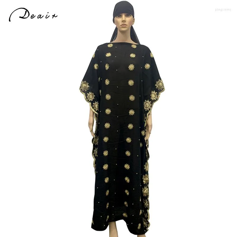 Vestidos de roupas étnicas Africanas para mulheres Dashiki Diamond Roupas Vestido Bazin Riche Sexy Robe Sexy Boubou Africaine Dress Africa