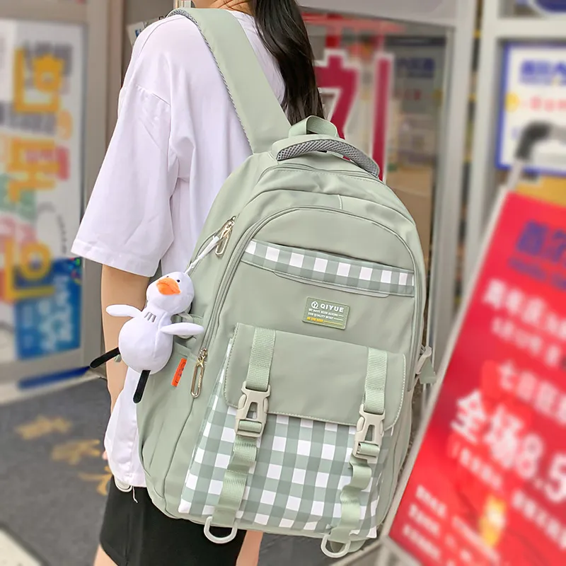 Mochila Impermeable Para Mujer, Mochila Universitaria, Mochila De Viaje  Harajuku Para Chica, Mochila De Estudiante, Bolso Escolar De Moda, Morrales  Par Mujer De 10,41 €