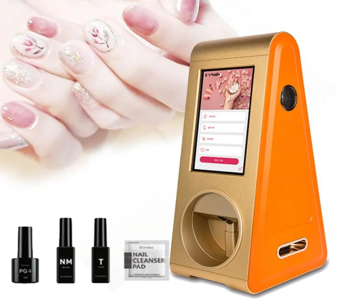 2022 Newest Portable Automatic Nail Art Equipment Diy Mobile Nails