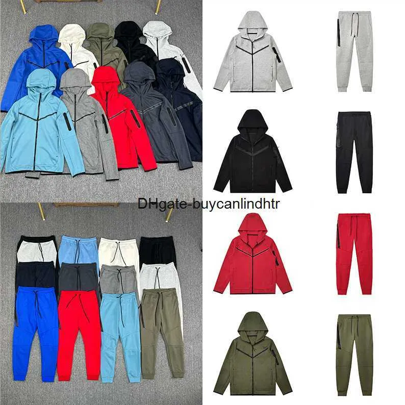 Tekniska fleeces byxjackor hög 1 kvalitet män kvinnors spårar sport byxor hoodies rymd bomullsbyxor man spårdräkt bottnar techfleeces sms7