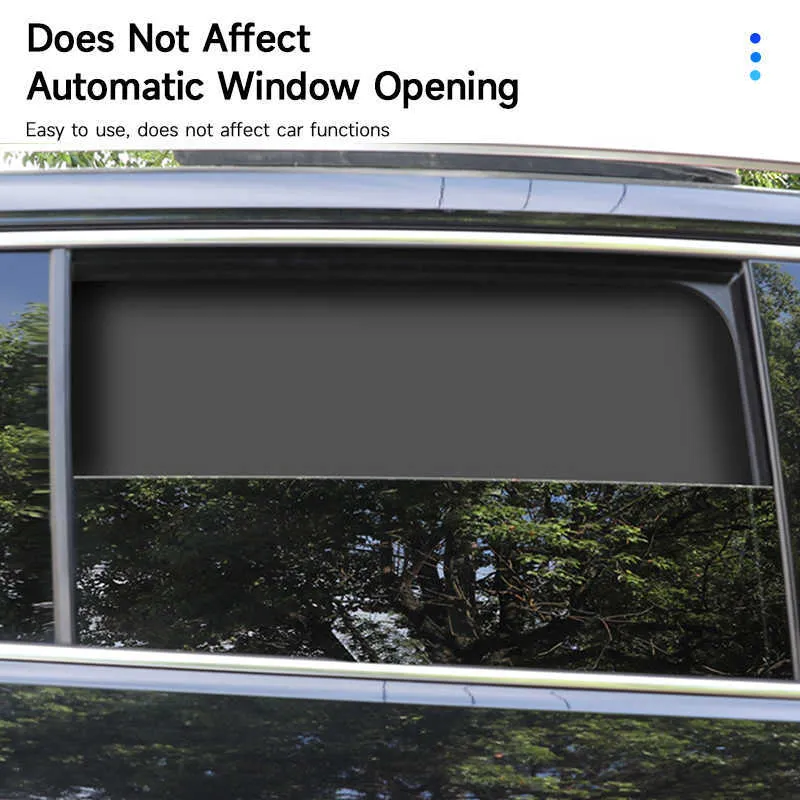 Pare-soleil en maille pour fenêtre latérale de voiture, rideau de protection  UV, moustiquaire de porte