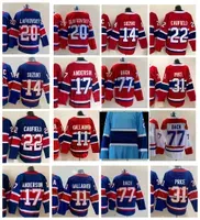 2023 Juraj Slafkovsky 20 Hockey Jerseys 22 Cole Caufield 31 Carey Price 14 Nick Suzuki C 17 Josh Anderson 77 Kirby Dach 11 Brendan Gallagher