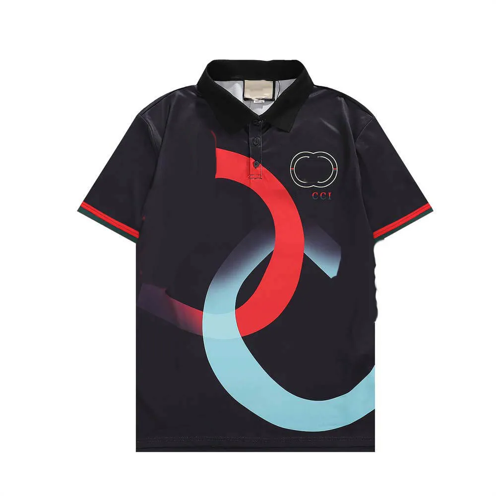 Camisa Polo Masculina de Alta Qualidade Bordada T-shirt Tamanho M-3XL Manga Curta Verão Casual Algodão Camisas Polo Masculinas