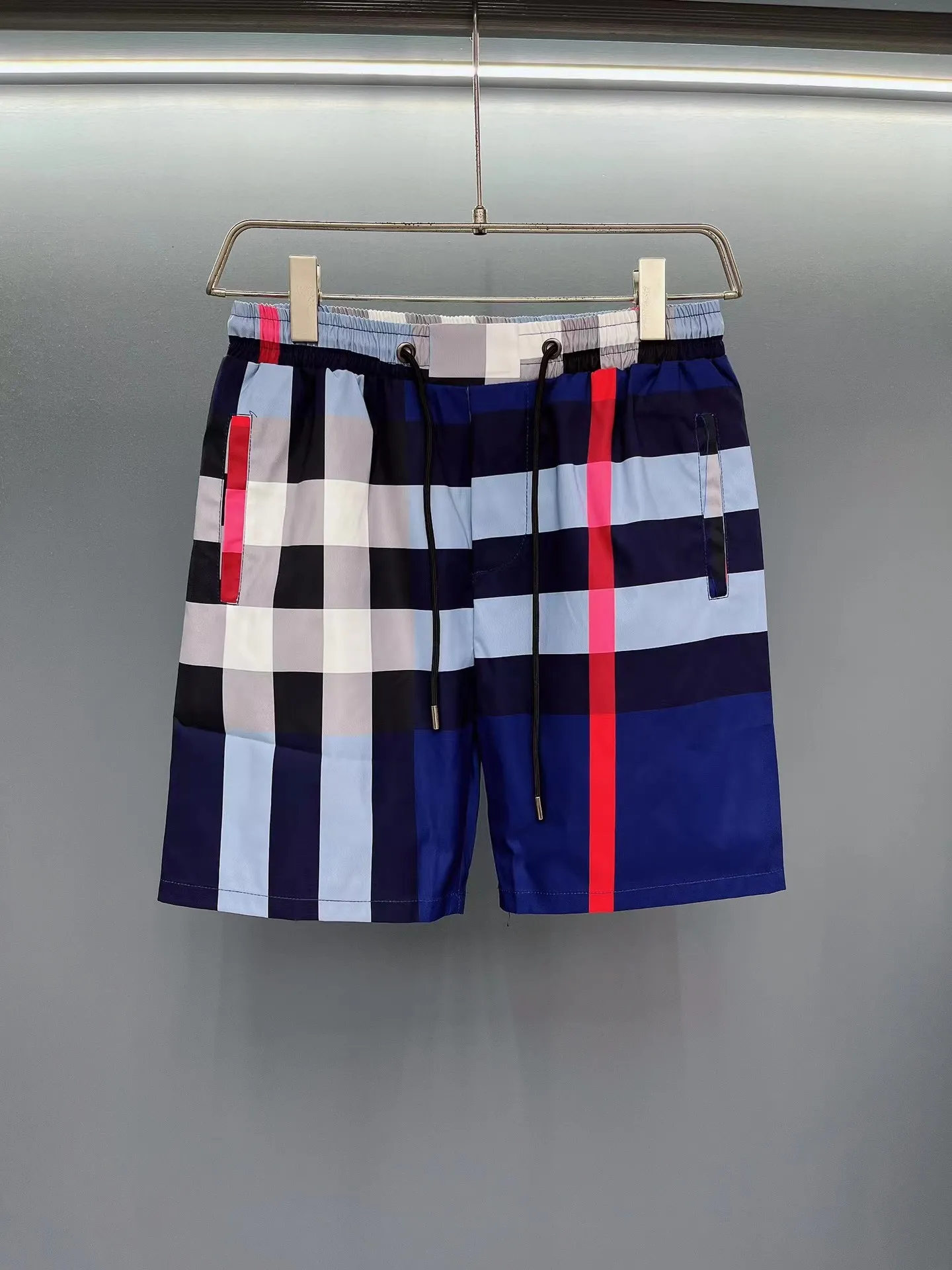 Shorts masculinos Calças de grife Shorts listrados shorts de elastano elegantes shorts de natação esportivos casuais shorts de academia de secagem rápida masculinos femininos verão praia luxo tamanho PLUS