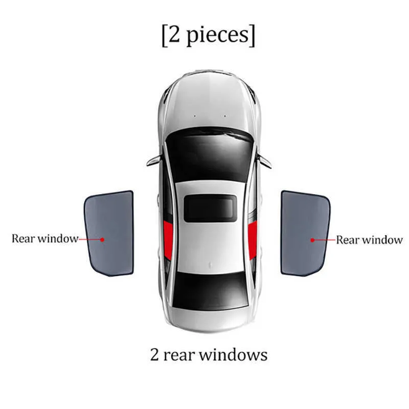 Pare-soleil Pour Fenêtre De Voiture (2 Pièces) Pour Enfants