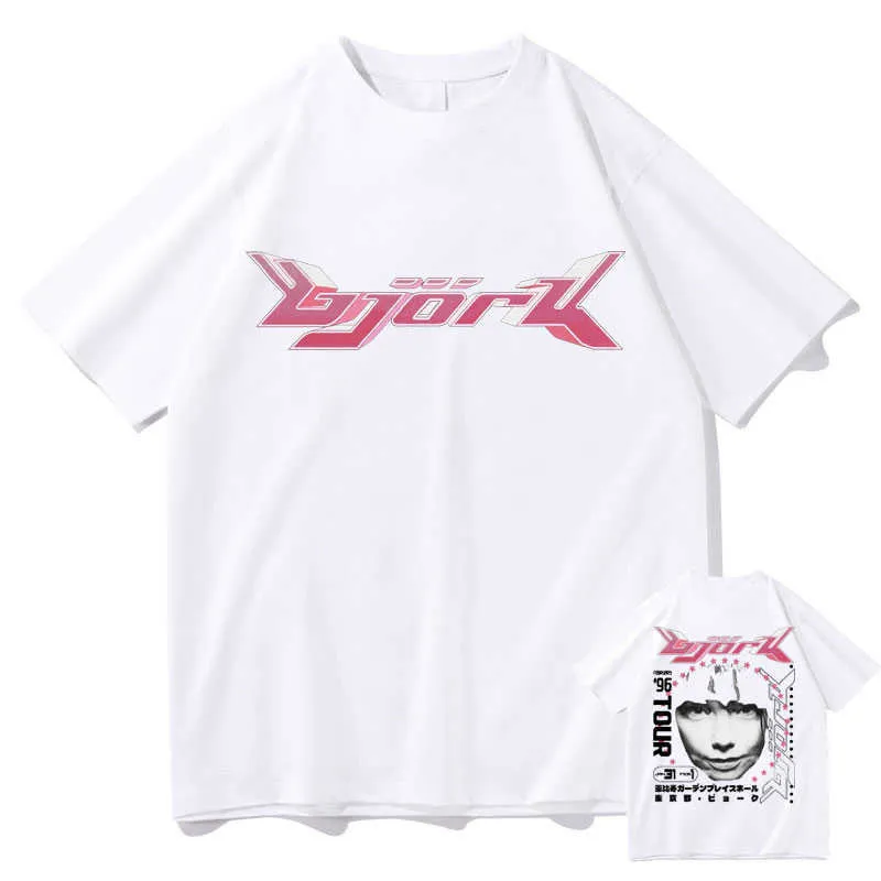 Bjork 1996 Japanese Tour T-Shirt - Vintage 90s Music Tee
