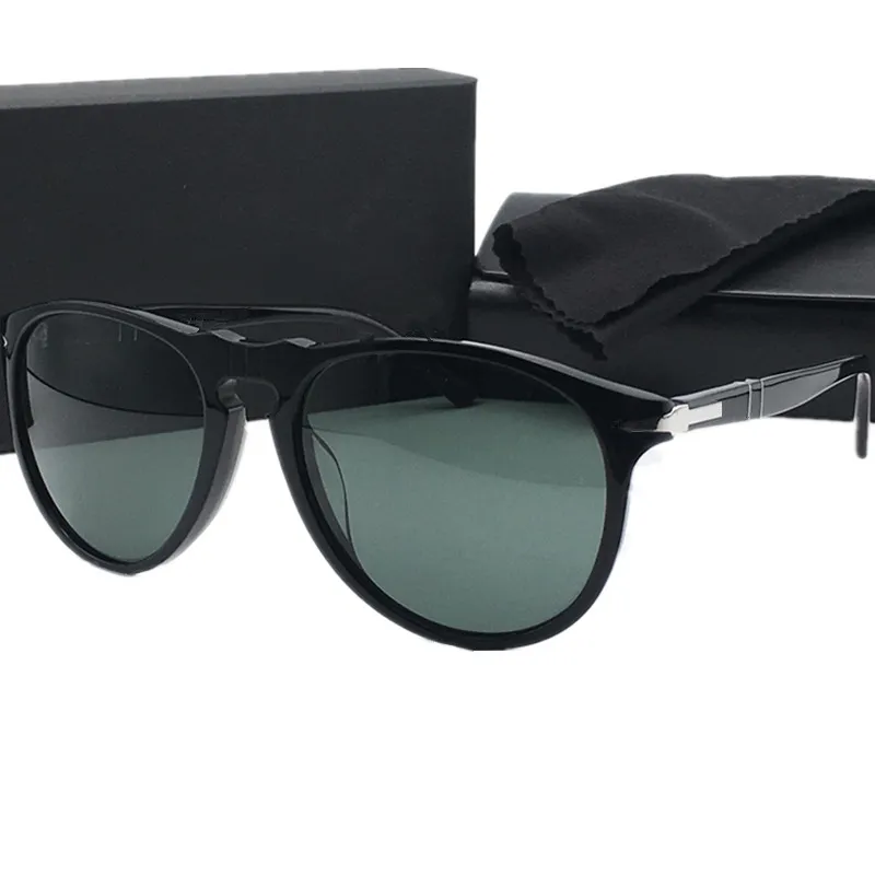 Occhiali Da Sole Uomo Stile Pilot Vintage – Lenti In Vetro – Montatura Metallo Multicolore