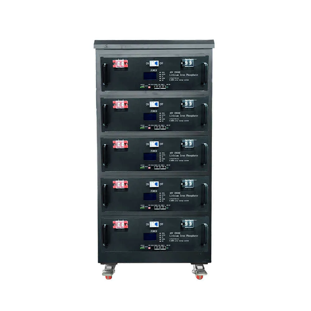 Lithium-Solarbatterie 48 V 600 Ah 800 Ah 1000 Ah Batterie-Rack-Schrank 40 kWh 60 kWh 100 kWh für Solar-Home-System