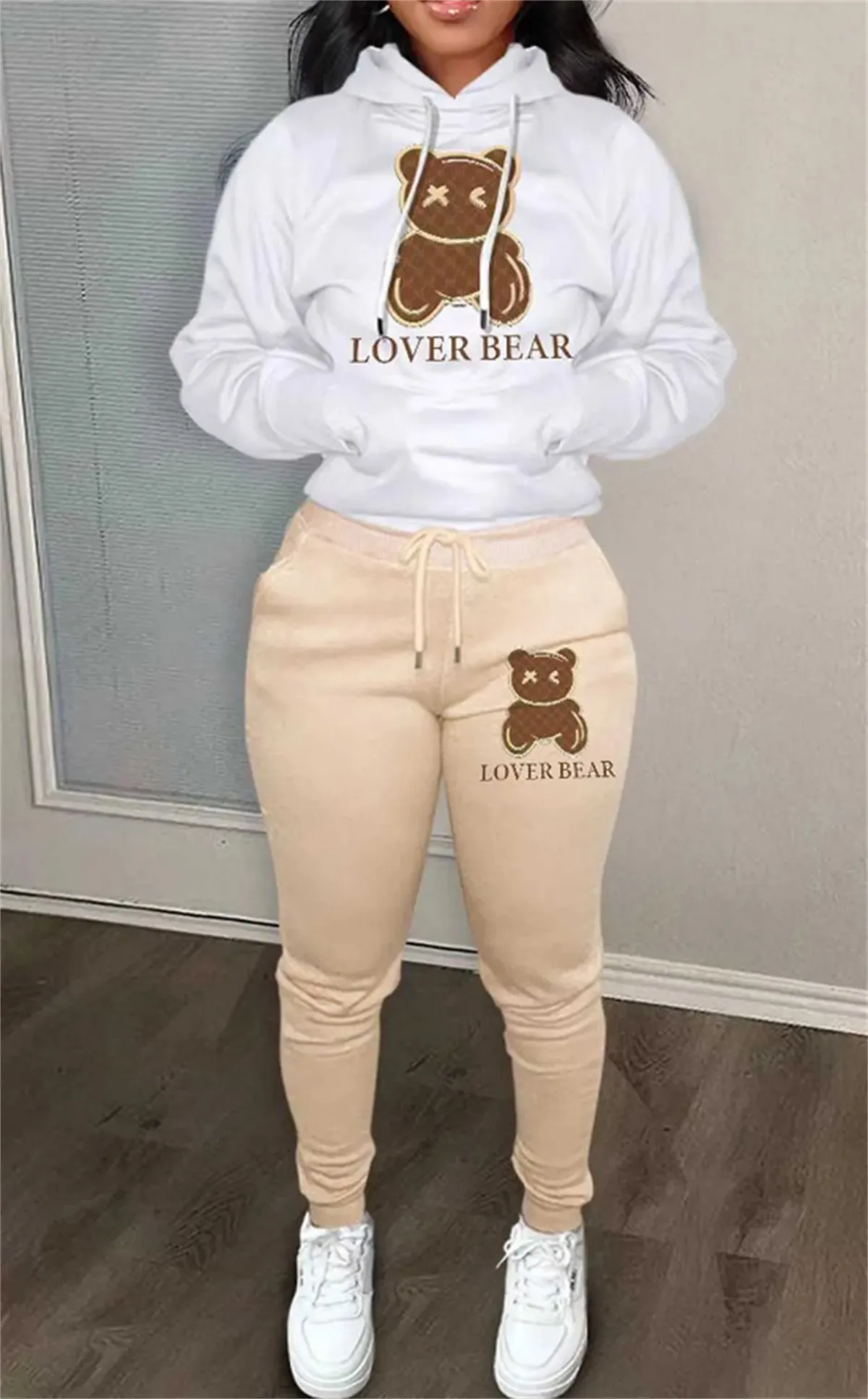 Mens Jackets mode Womens Tracksuit Summer Autumn Tops and Pants Sweatshirt Långärmad tees Legging Suits Fit Yoga Clothing Outfits 2 Piece Set Outfit Suit