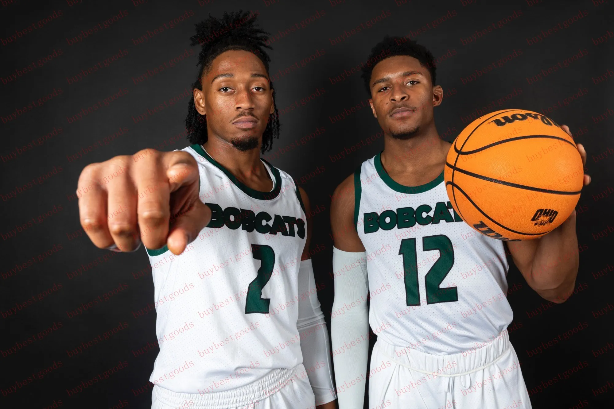 Ohio bobcats top basketball jersey