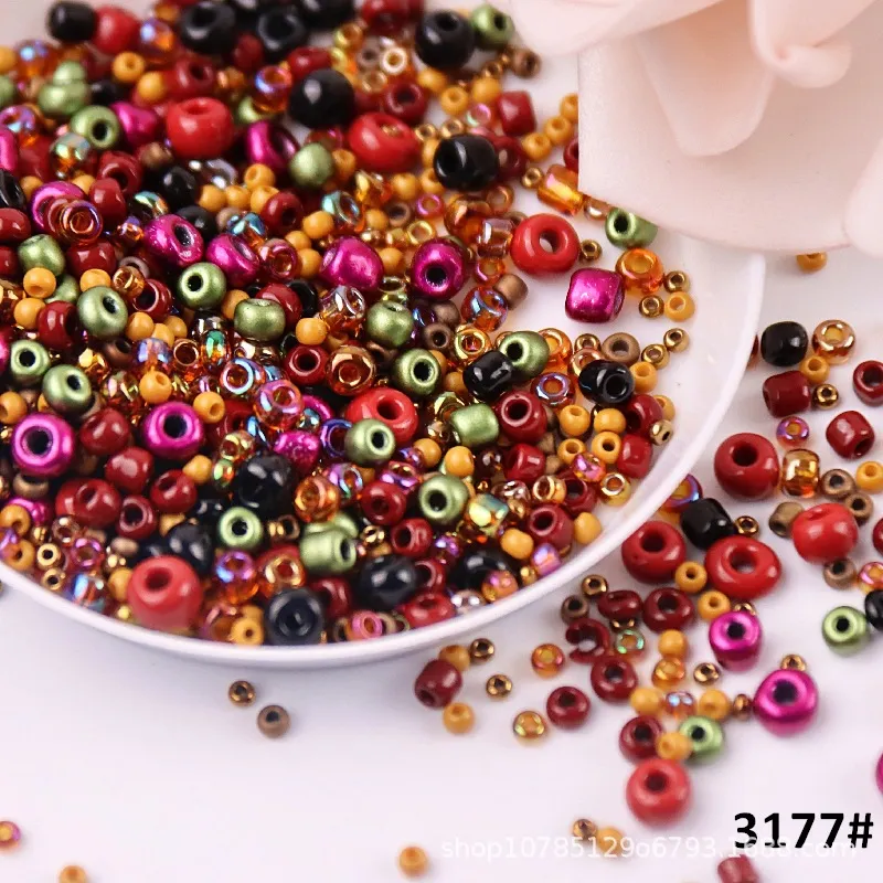 2mm 3mm 4mm Charm Czech Glass Seed Beads DIY Bracelet Necklace Spacer Beads  For Jewelry Making