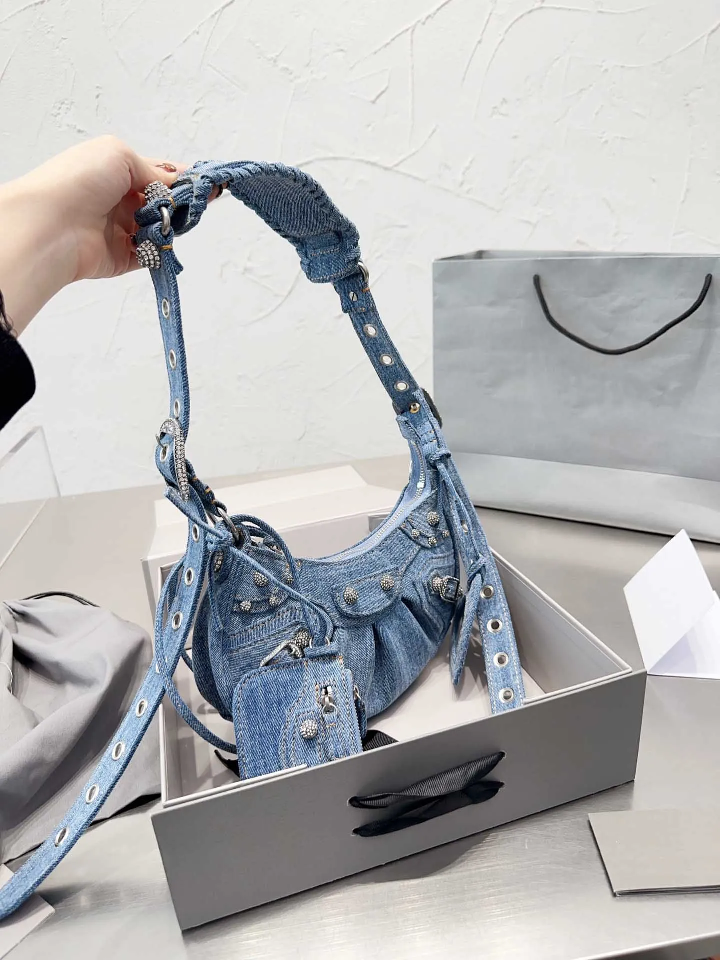 Designer luxury totes fashion womens bags spring style crossbody bag cowboy ladies handbags leather sac