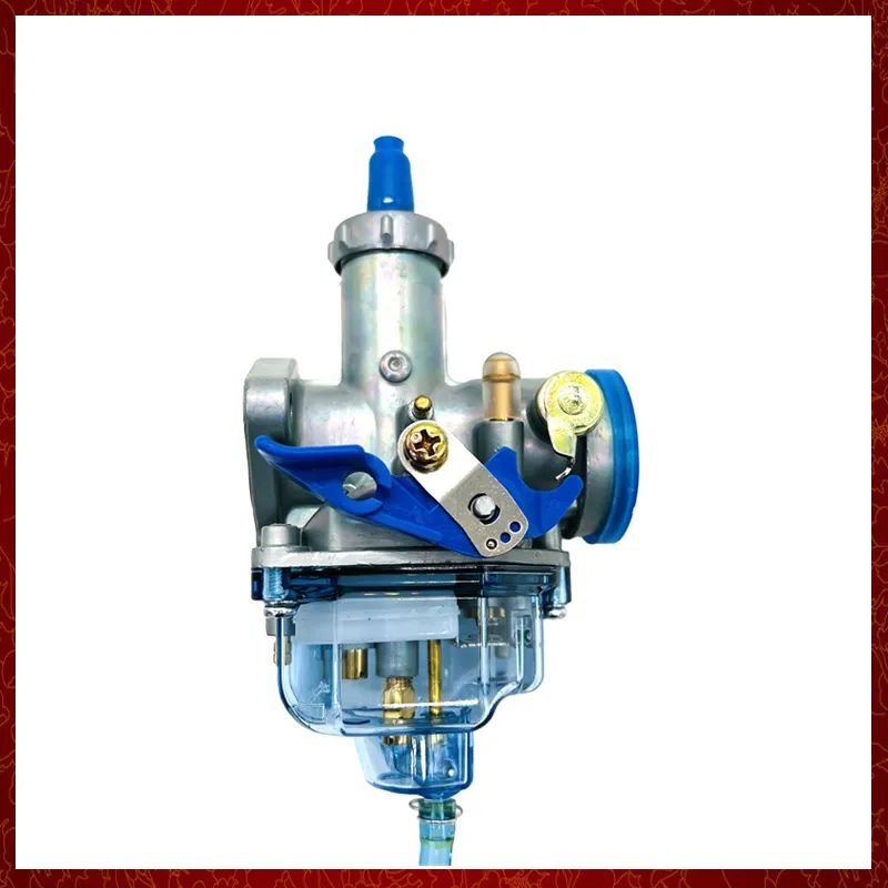 Carburateur PZ26 26mm Pour Moto Honda CG125 XF125 XL125 Lifan125 CB125 XR100 GL100 - Réglage Altitude, Alliage Aluminium (Bleu-A)