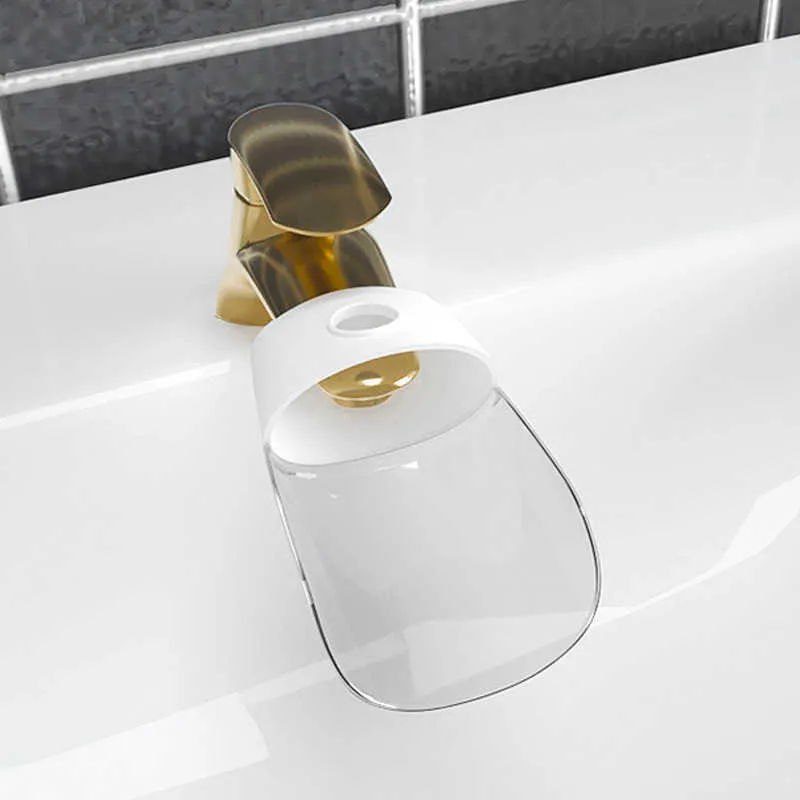 Kökskranar kranförlängare för barn handtvätt barn baby guide tank i badrum diskbänk antisplasher vatten duckbill silikon extender j230303