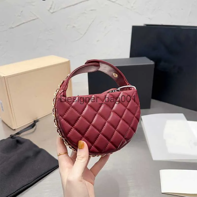 hot luxury mini bags women designers handbags portable cute purses shoulder wallets classic genuine leather heart style chain wallet classic