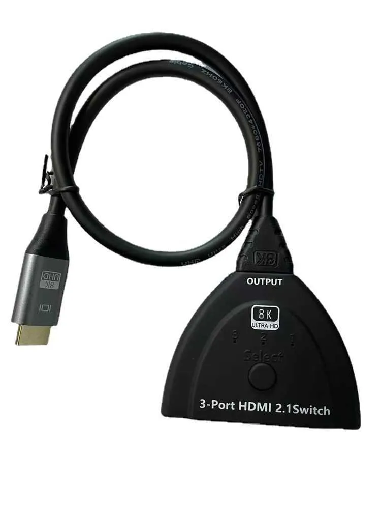 8K HDMI 2.1 commutateur 3 1 3 entrée 1 sortie 8k60hz 4k120hz hdcp2.3