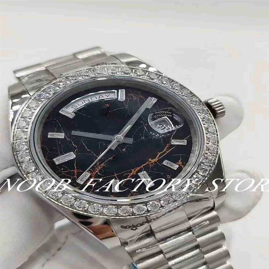 Men Watches Factory Diamond Bezel Dial 2022 Meteorite Classic 41 mm 2813 Automatic Movement Stainless Steel Strap Gift Wristw251P