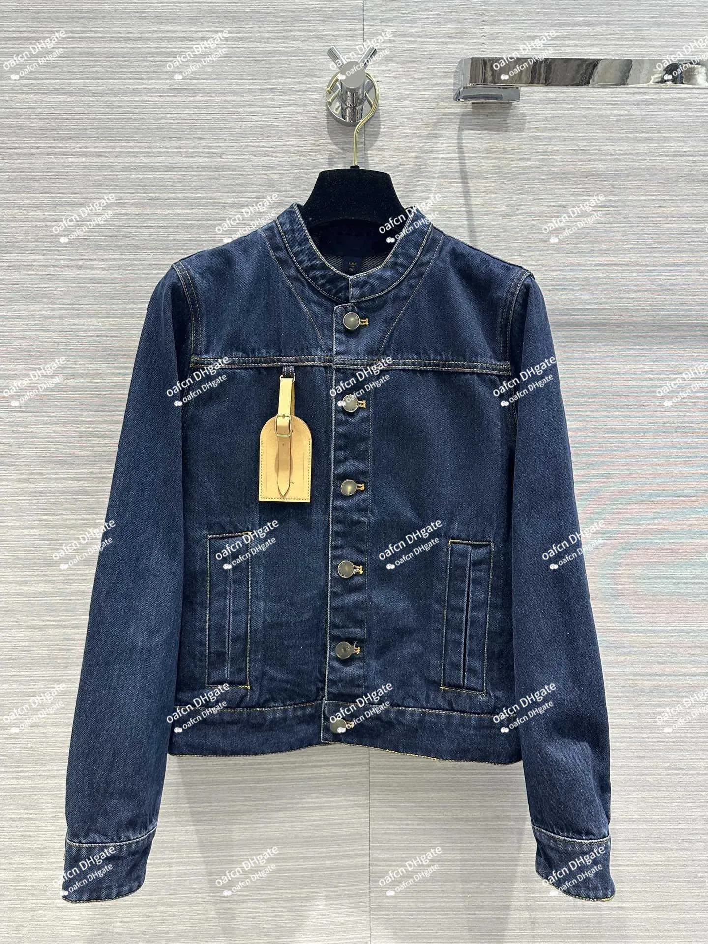 Designer blue jean jackets best sale