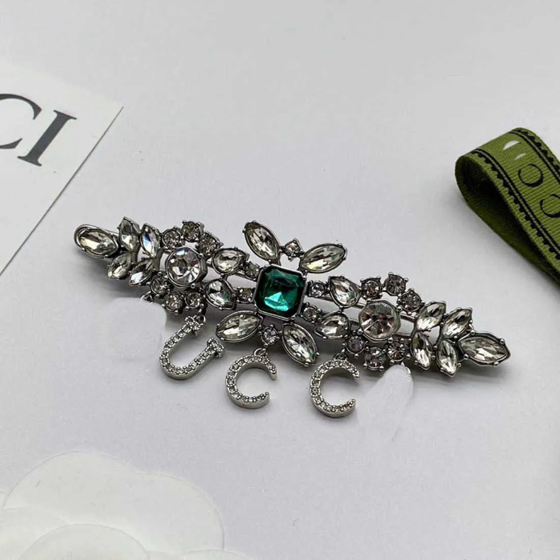 60% OFF 2023 New Luxury High Quality Fashion Jewelry for New Rhinestone Clip Brass Pin Versatile Hair Band