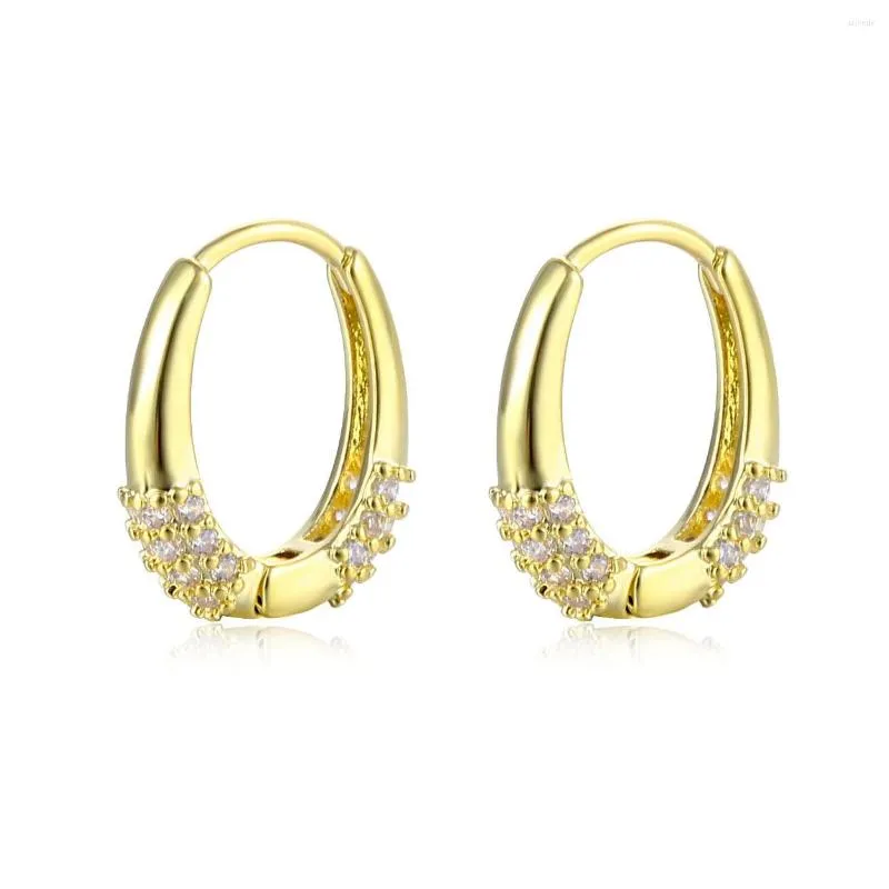 Hoop Boucles D'oreilles Est Conception Plaqué Or Minimaliste Bohème Rond Cercle Boucle D'oreille Pour Les Femmes Punk Boucle D'oreille Bijoux Accessoires En Gros