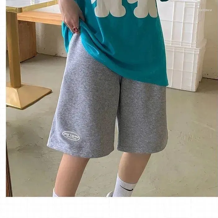 Arbeitskleider 2023 Sommermode Sportanzug Studentinnen Koreanische Version des losen Kurzarm-T-Shirts Lässige Fünf-Punkt-Hose