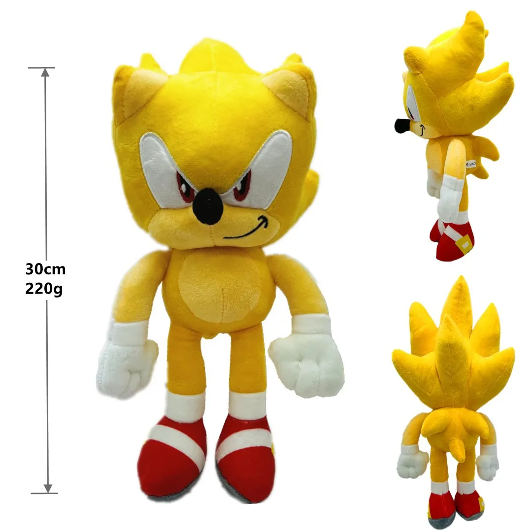 2023 Plush Dolls 28cm Supersonic Plush Toy Sonic Mouse Sonic Hedgehog Special styles