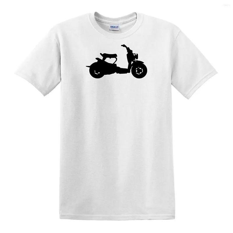 Herr t-skjortor 2023 mode mäns ruckus scooter t-shirt sommar rolig tryck casual bomullsskjorta