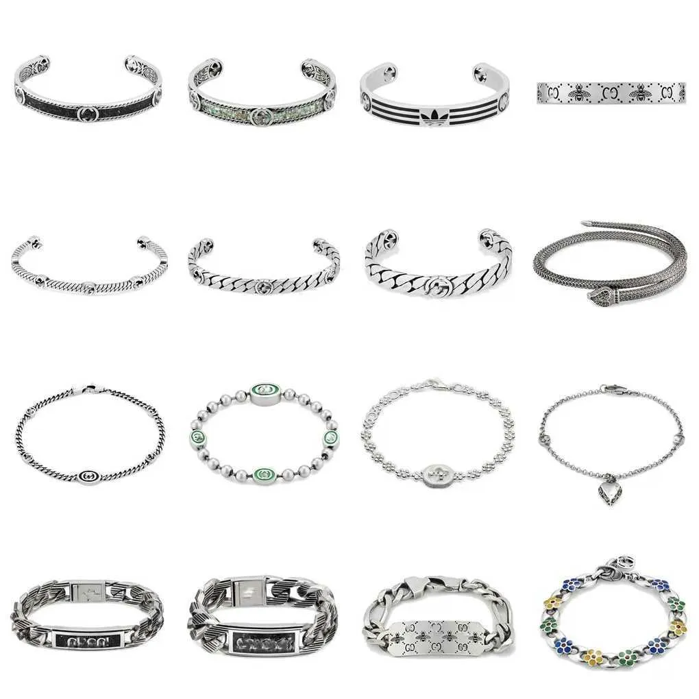 Coleção de moda de pulseira 2023 Novas jóias de moda de alta qualidade de luxo para novo esmalte duplo Stone Bloqueio Snake Usado Fada Cuba Bracelet Ufi