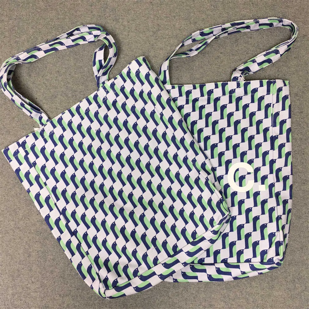 イブニングバッグ日本語と韓国の手紙印刷マラン幾何学的パターン大容量キャンバスバッグハンドバッグショルダーバッグショッピングバガップ