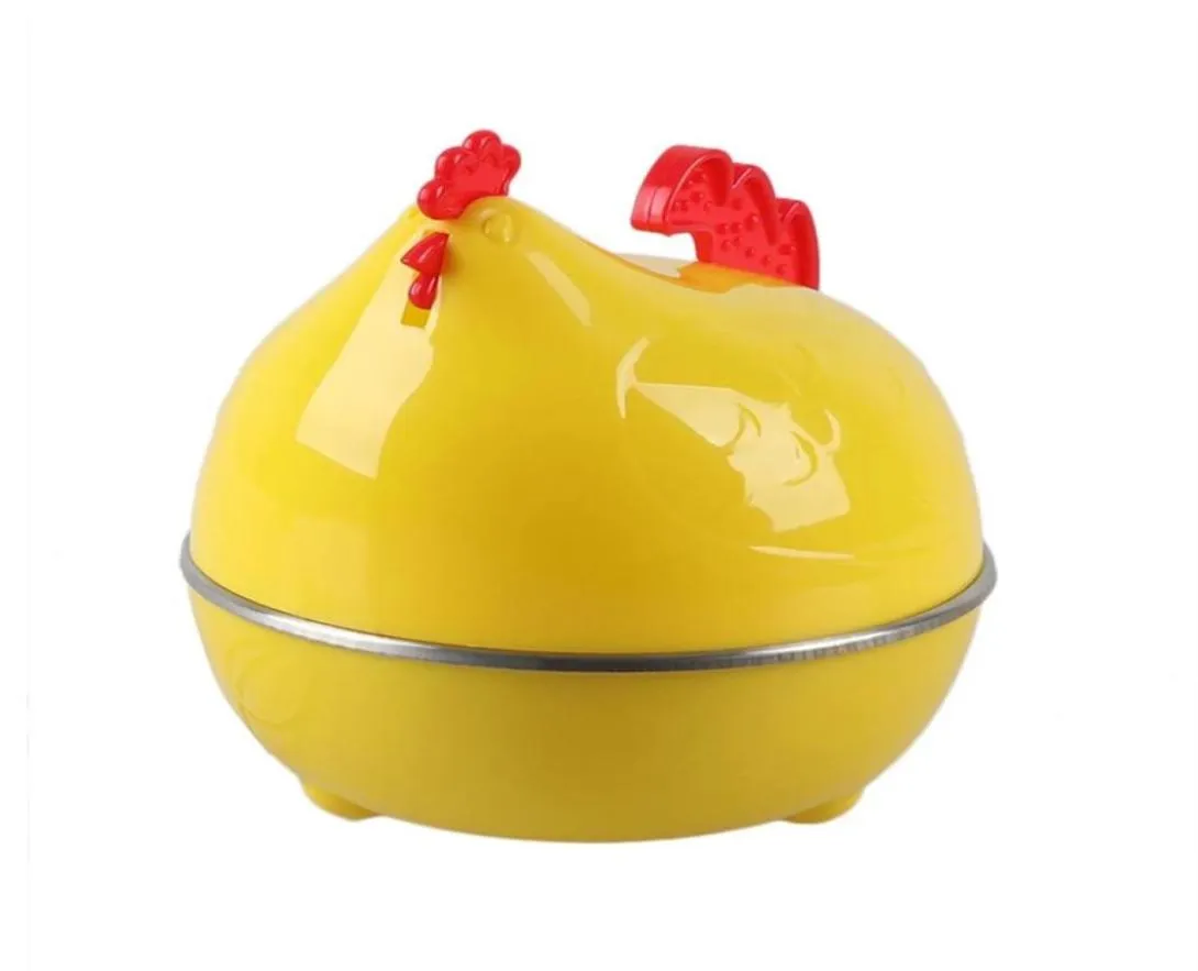 Многофункциональные домашние яичные инструменты мини -милый мультипликационный курица форма электрическая плита яичные котлы пароход для детей детей Healt Breakf4622324