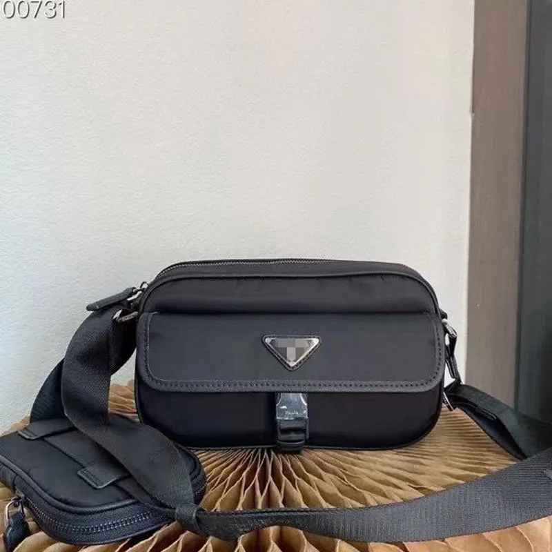 Valigeria firmata Borsa a tracolla per uomo e donna Borsa per il fine settimana mini portafoglio alla moda Borse a tracolla classiche tre in uno