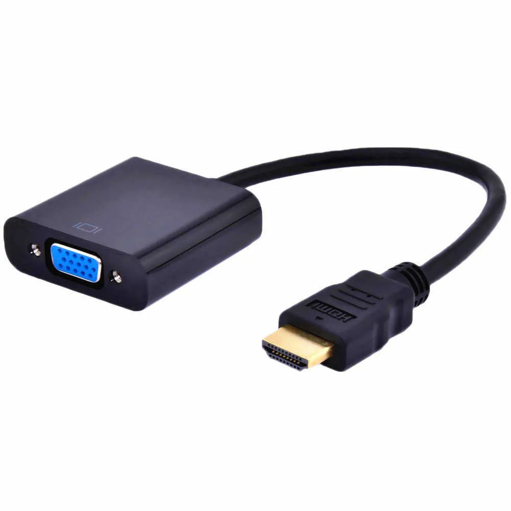 Woede AG6200 HDMI naar VGA -conversielijn is compatibel met elke signaalinvoer 1080p3d