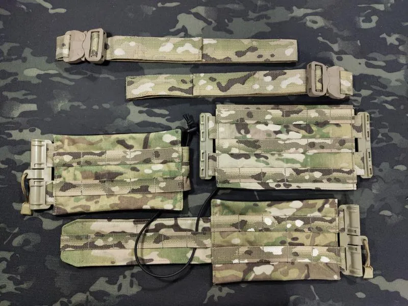 Hunting Jackets Tactics Molle Versão SS Vest Diy Redação de quadro de lançamento Kit