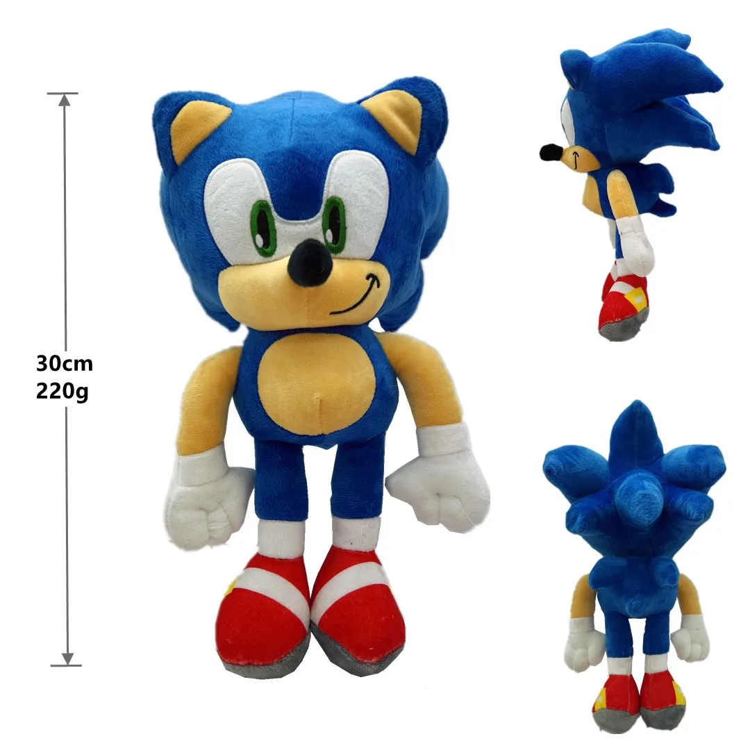 2023 Plush Dolls 28cm Supersonic Plush Toy Sonic Mouse Sonic Hedgehog Special styles