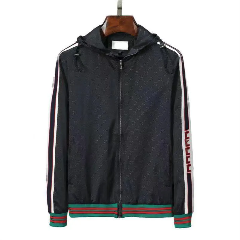 Herrenjacke Designer für Männer Frau Mantel Frühling Herbst Outwear Windjacke Hoodie Reißverschluss Mann Lässige Kapuzenjacken Außerhalb Sport Asiatische Größe QAQ