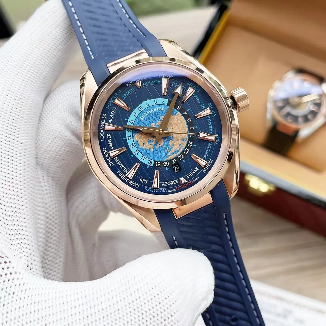 Dünya Haritası Seahorse 150 Otomatik Erkek ve Kadınlar Bilek -Wristwatchtimex Erkekler, İsviçre Saatleri, Ahşap Kol saati, bayan kol saati, aydınlık kol saati için saatler