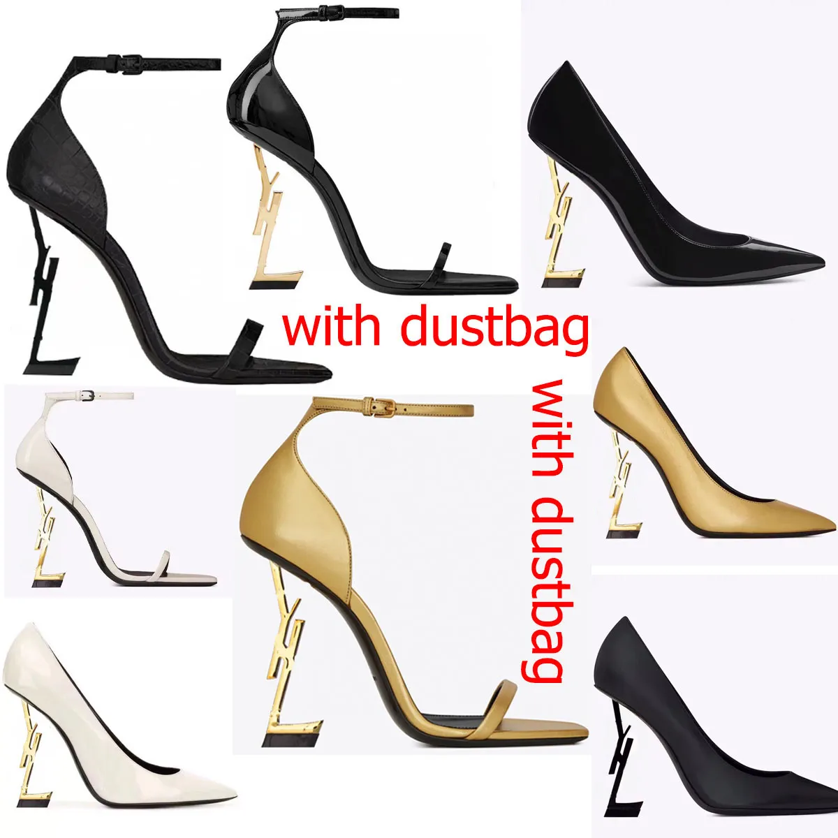 Yüksek topuklu kadın sandalet tasarımcı ayakkabıları kadın metal topuklu elbise ayakkabıları yaz siyah patent deri pompalar