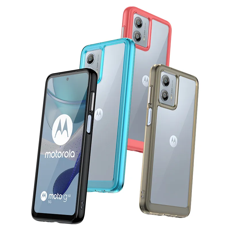 For Motorola Moto G23 Case Luxury Silicone Clear Shockproof Shell Case  Motorola Moto G23 Cover Motorola