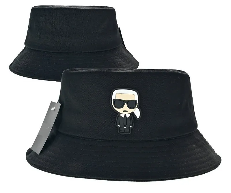 Chapéu Bucket Karl Designer Bola Boné Gorro para Homem Mulher Moda Snapback Bonés Casquette Chapéus de Alta Qualidade