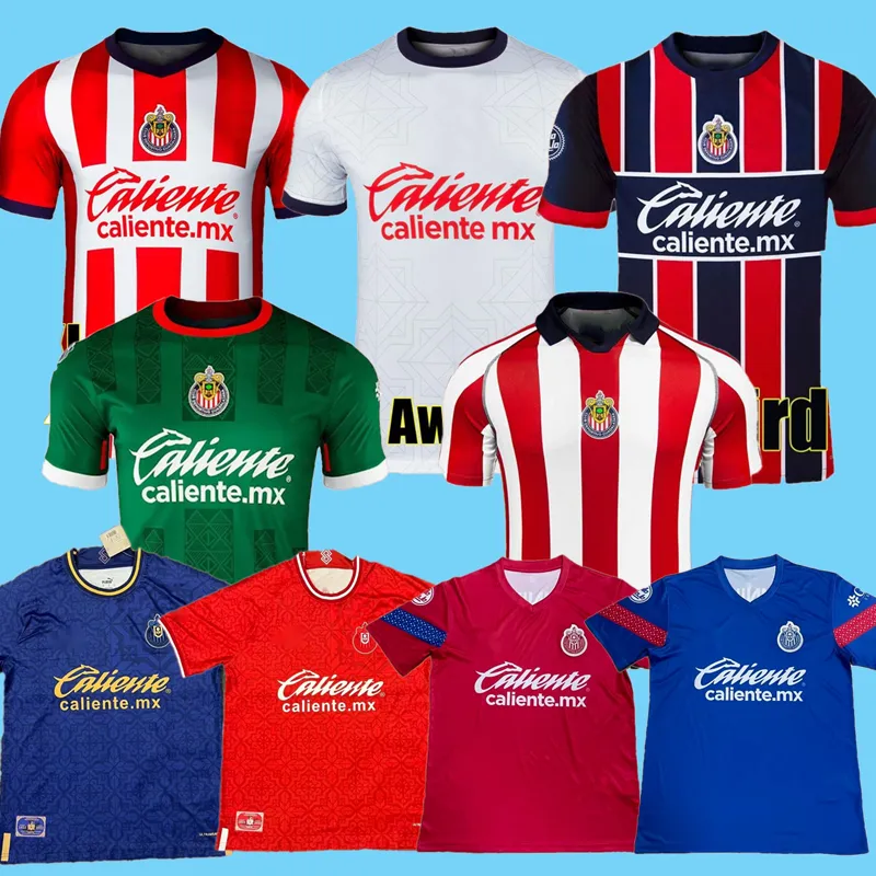 2023 2025 Chivas De Guadalajara Soccer Jerseys 200th Years Anniversary