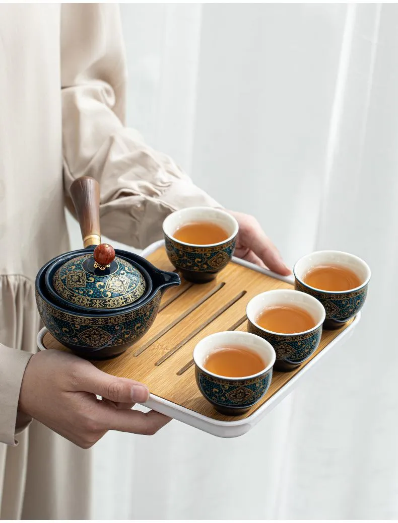 Chinese kung fu tea set top